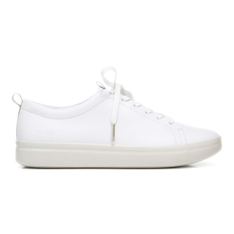 Vionic Women's Paisley Sneaker - White Leather