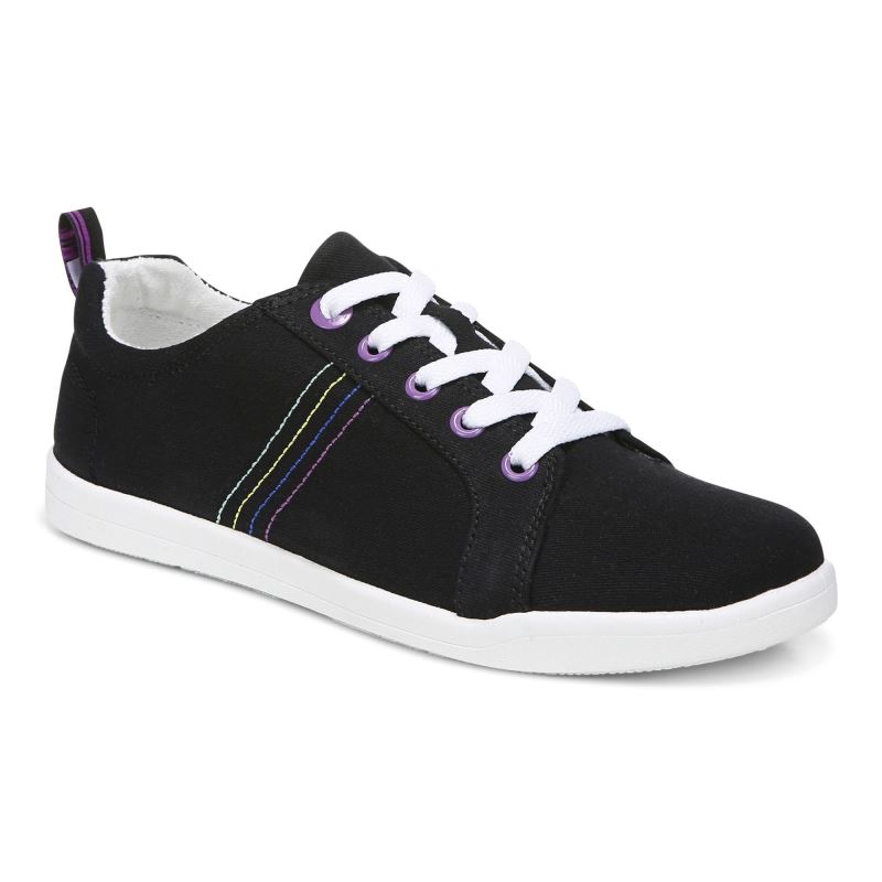 Vionic Women's Stinson Sneaker - Black Canvas
