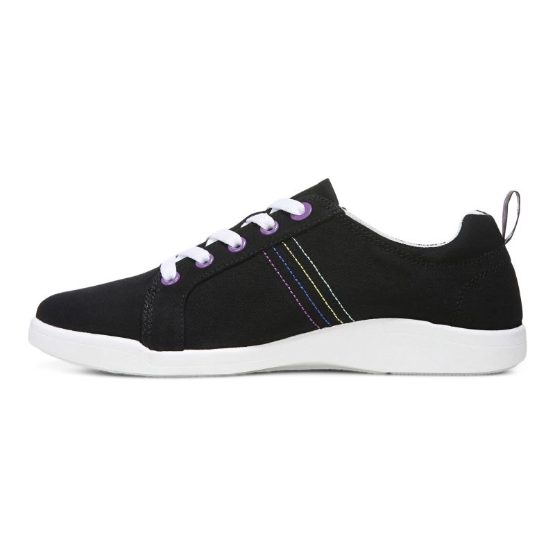 Vionic Women's Stinson Sneaker - Black Canvas