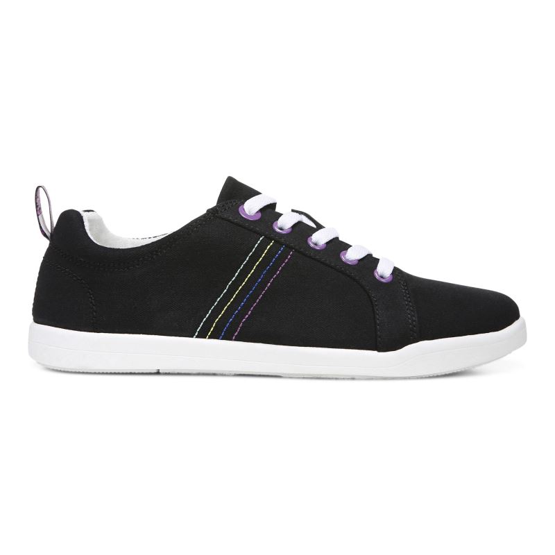 Vionic Women's Stinson Sneaker - Black Canvas