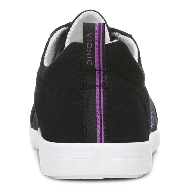 Vionic Women's Stinson Sneaker - Black Canvas