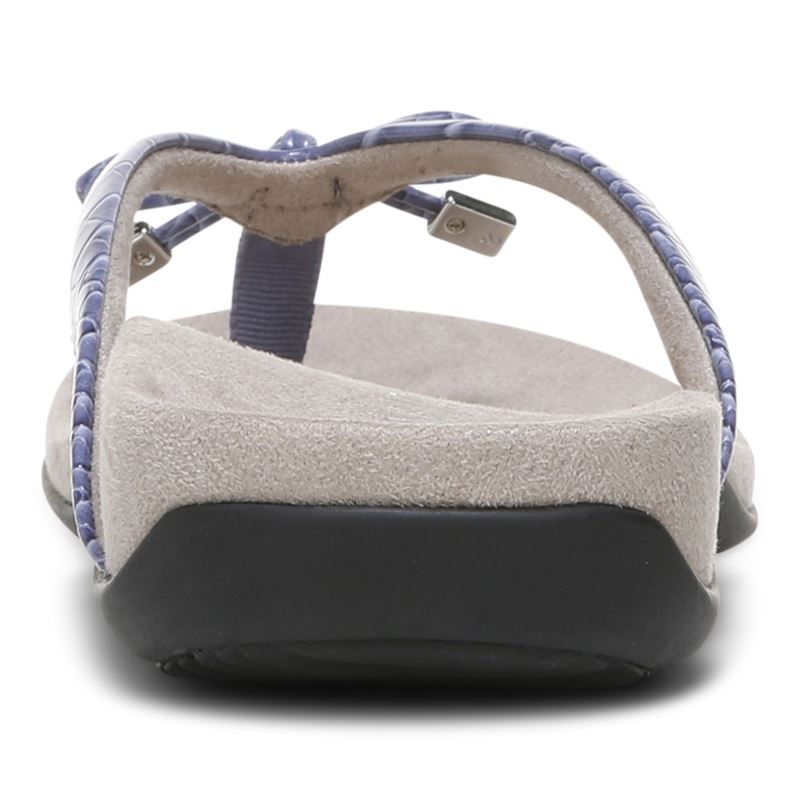 Vionic Women's Bella Toe Post Sandal - Purple
