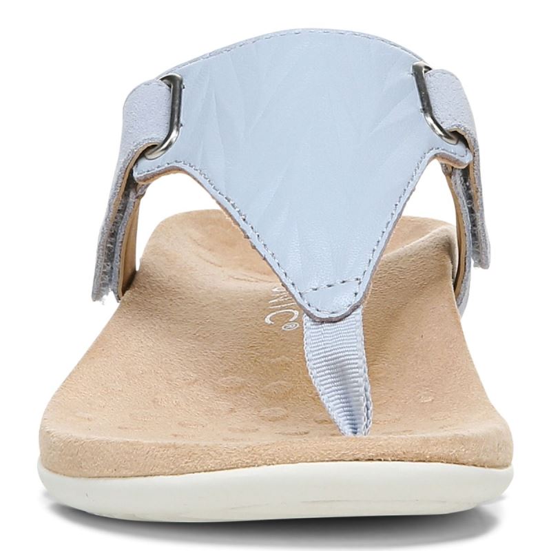 Vionic Women's Wanda T-Strap Sandal - Blue Haze