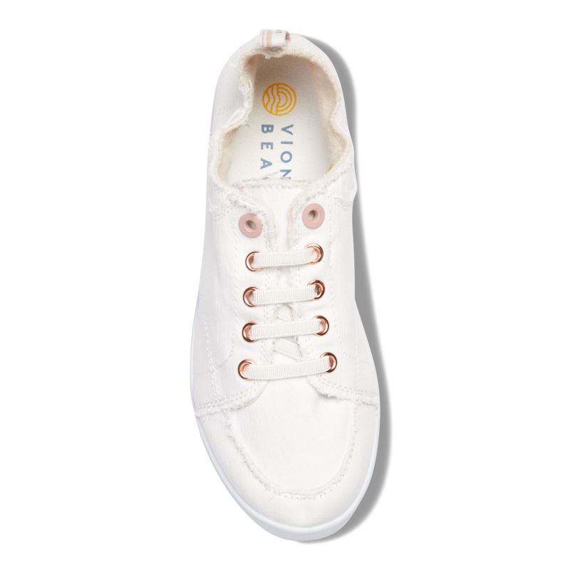 Vionic Women's Pismo Casual Sneaker - Cream