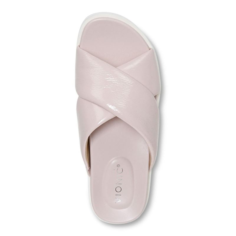 Vionic Women's Vesta Flatform Lug Sandal - Peony