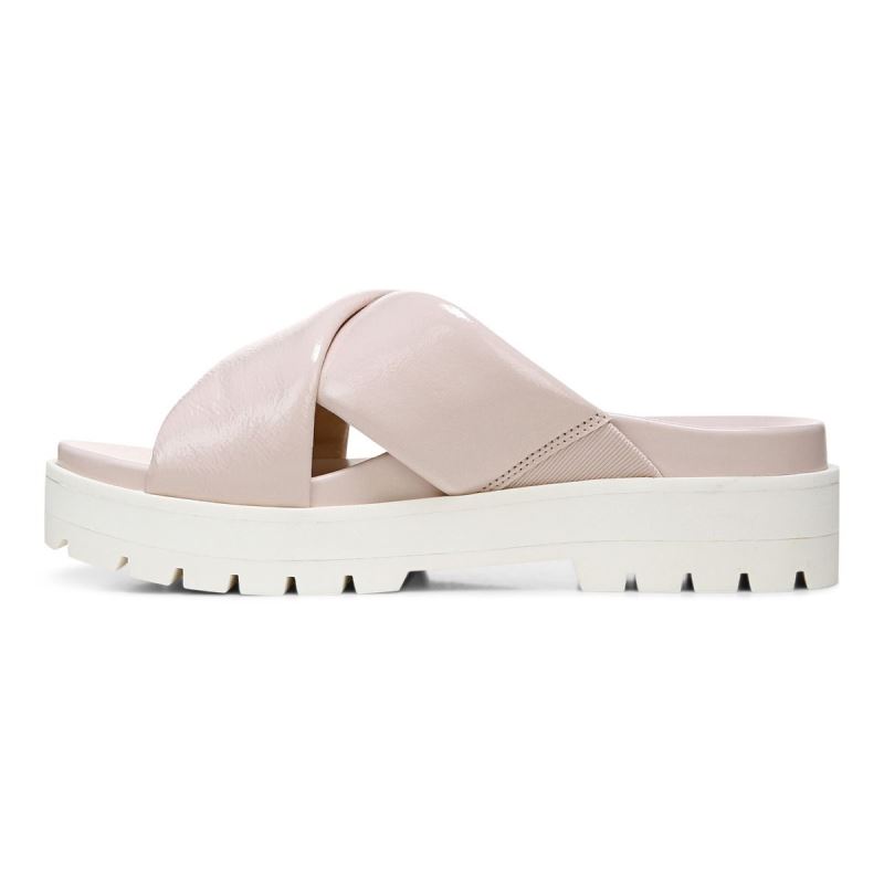 Vionic Women's Vesta Flatform Lug Sandal - Peony