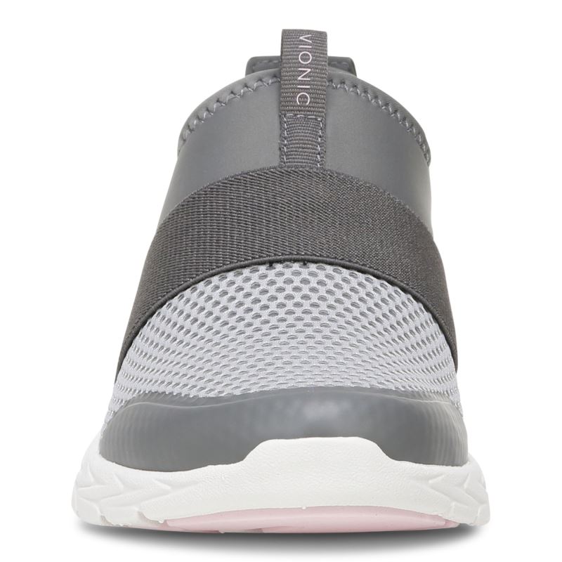 Vionic Women's Camrie Slip on Sneaker - Charcoal