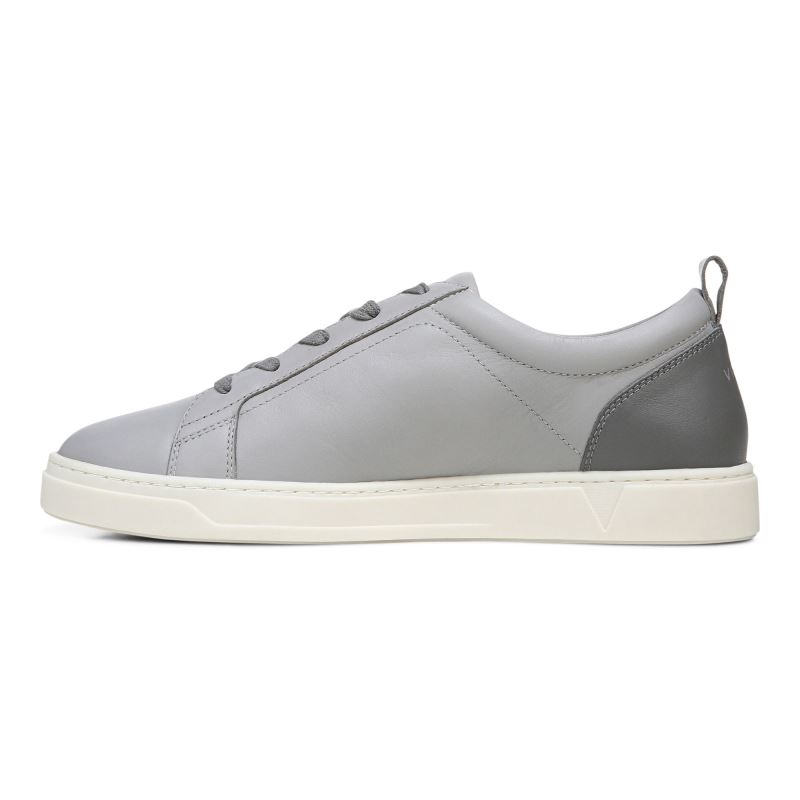 Vionic Men's Lucas Lace up Sneaker - Light Grey