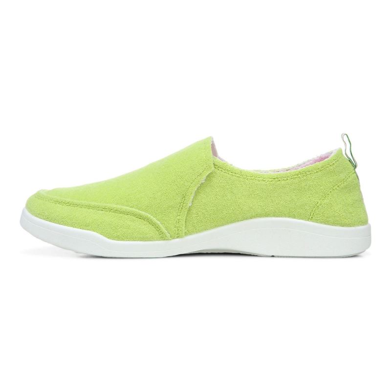 Vionic Women's Malibu Slip On - Lime Terry
