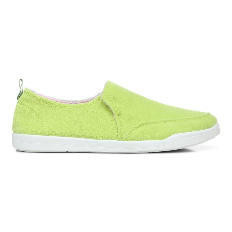 Vionic Women's Malibu Slip On - Lime Terry