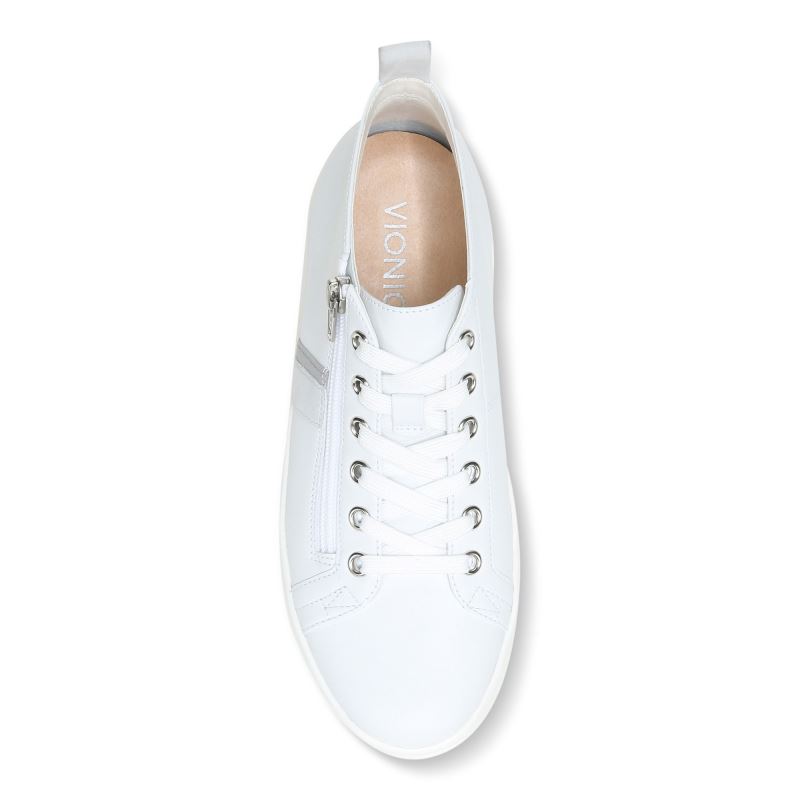 Vionic Women's Stevie High Top Sneaker - White