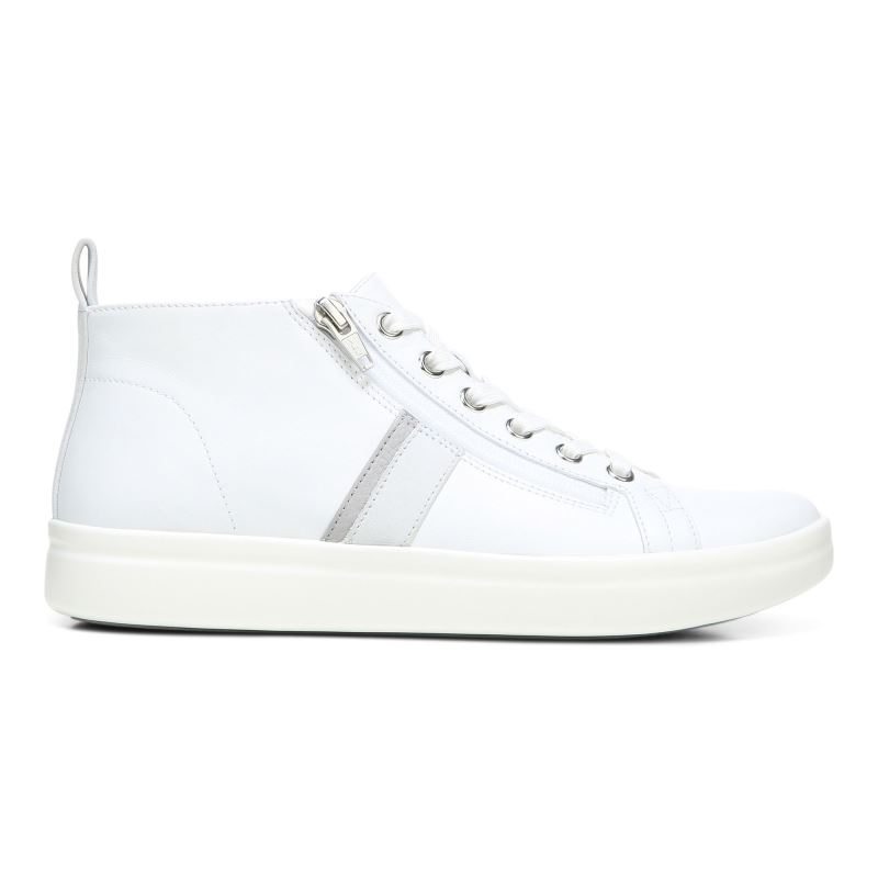 Vionic Women's Stevie High Top Sneaker - White