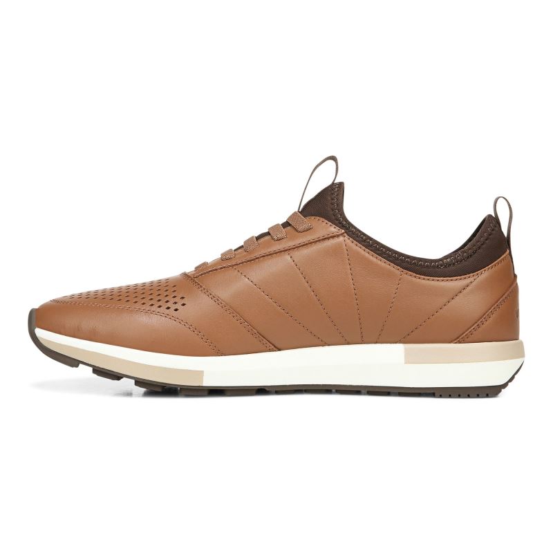 Vionic Men's Trent Sneaker - Toffee Leather