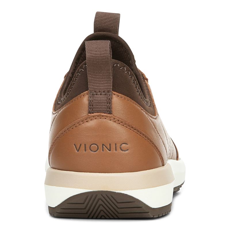 Vionic Men's Trent Sneaker - Toffee Leather