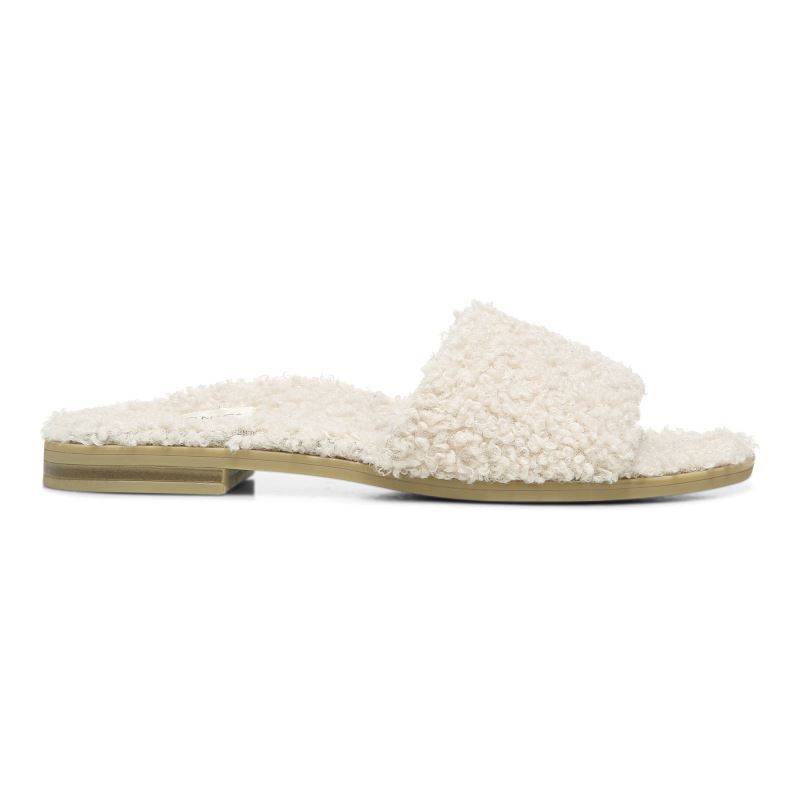 Vionic Women's Demi Shearling Slide - Natural