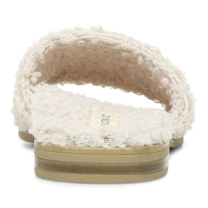 Vionic Women's Demi Shearling Slide - Natural
