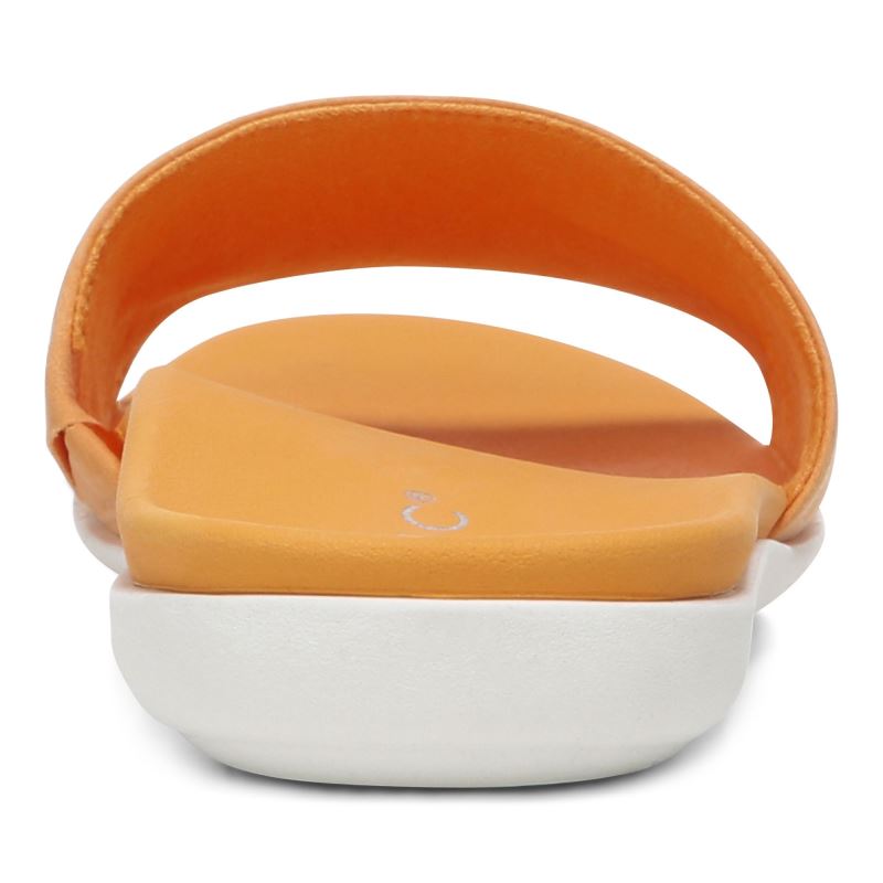 Vionic Women's Val Slide Sandal - Arancio Nubuck