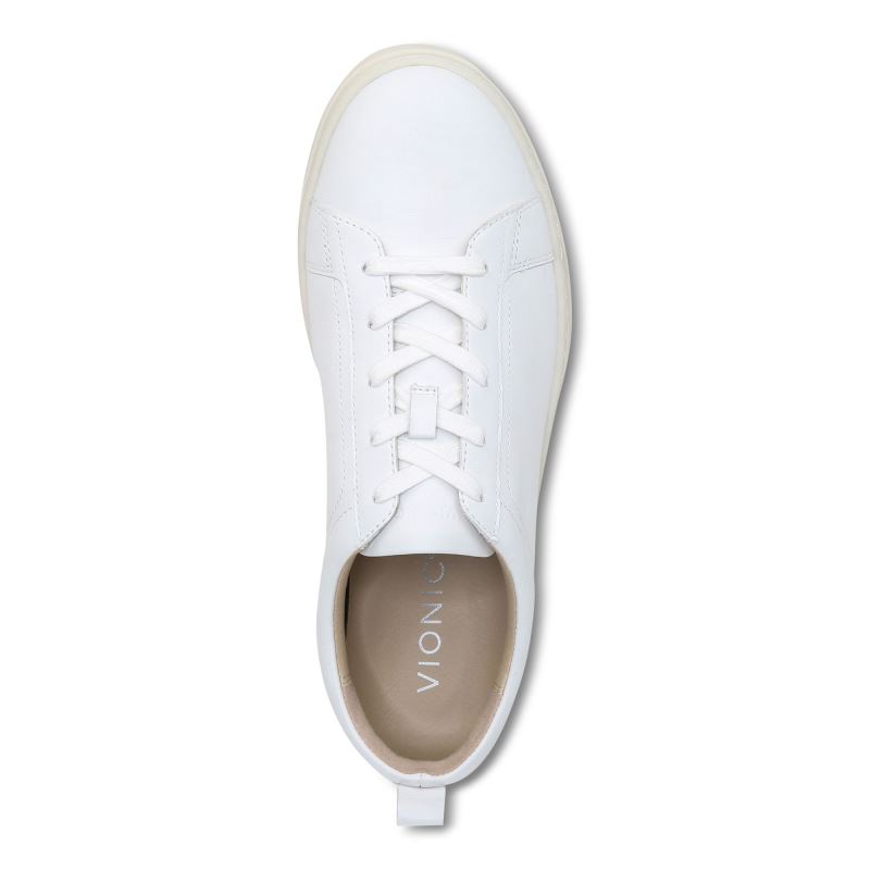 Vionic Men's Lucas Lace up Sneaker - White