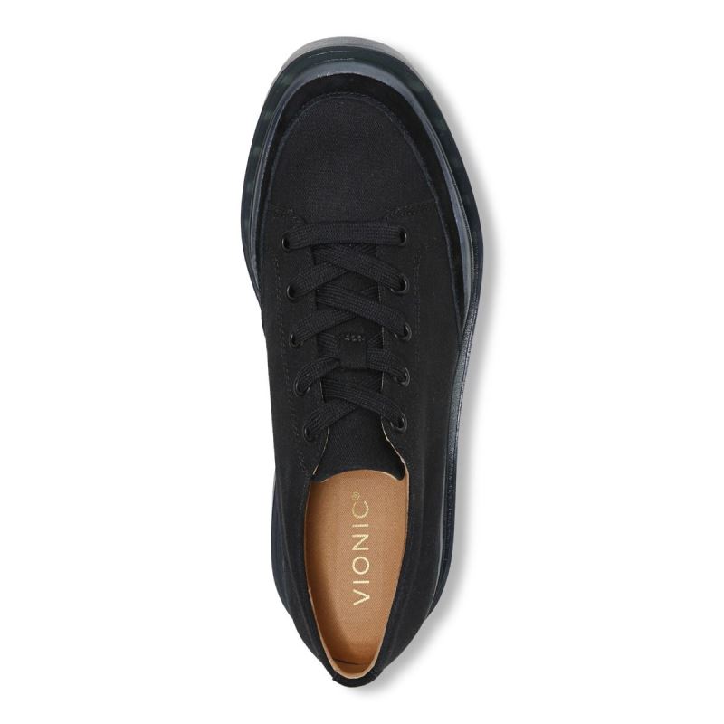 Vionic Women's Ezrie Platform Sneaker - Black