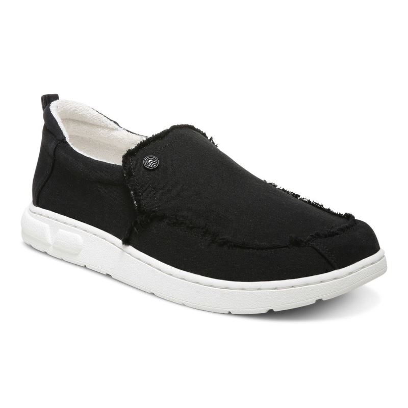 Vionic Men's Seaview Slip on Sneaker - Black