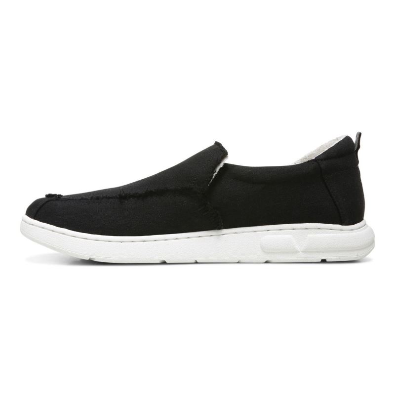 Vionic Men's Seaview Slip on Sneaker - Black