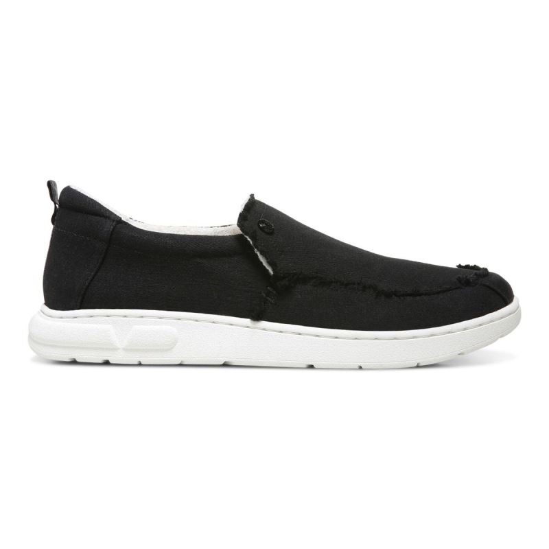Vionic Men's Seaview Slip on Sneaker - Black