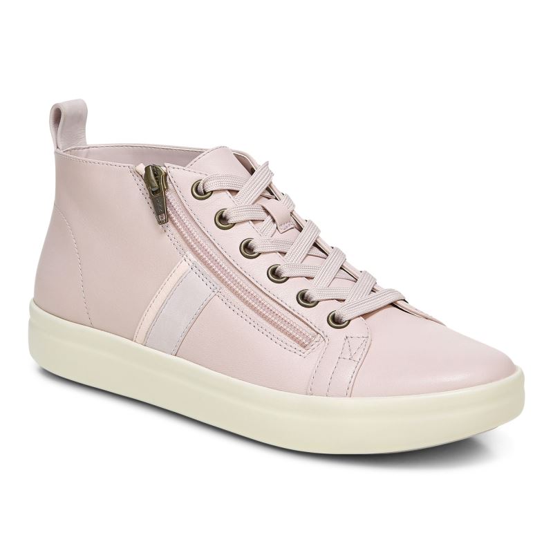 Vionic Women's Stevie High Top Sneaker - Rose