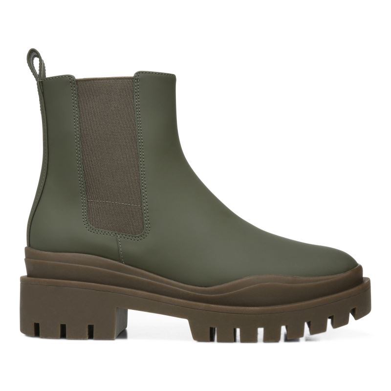 Vionic Women's Karsen Boot - Olive Synthetic Rubber