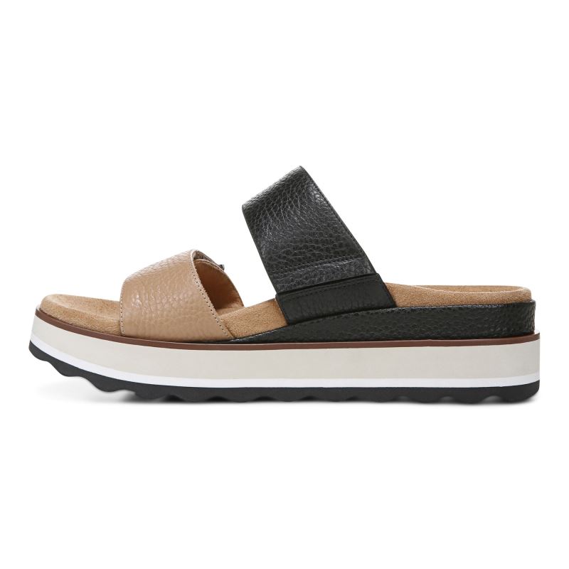 Vionic Women's Brandie Flatform Sandal - Black
