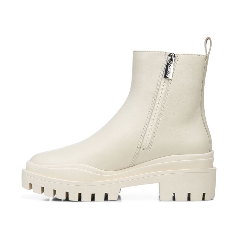 Vionic Women's Karsen Boot - Cream Leather