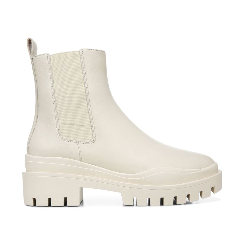 Vionic Women's Karsen Boot - Cream Leather