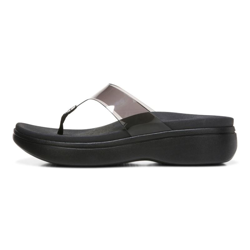 Vionic Women's Luminous Platform Sandal - Black