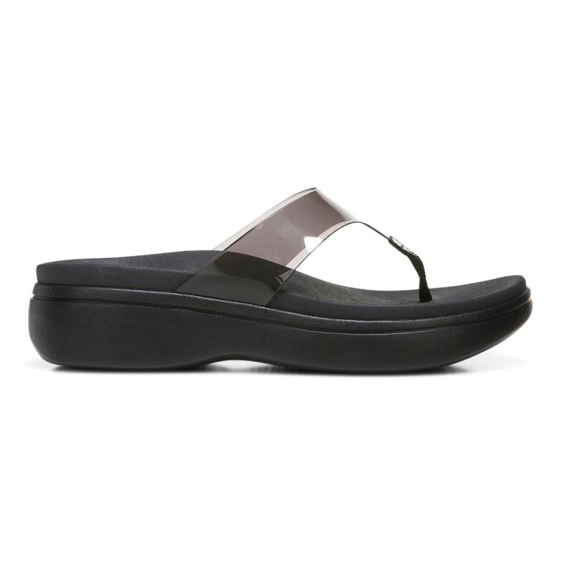 Vionic Women's Luminous Platform Sandal - Black