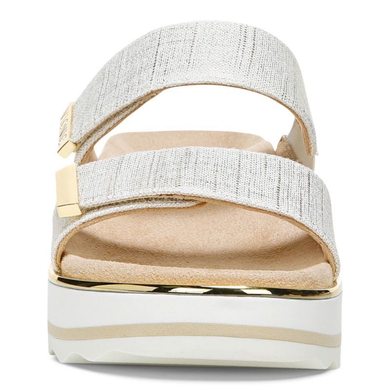 Vionic Women's Brandie Flatform Sandal - Marshmallow Linen