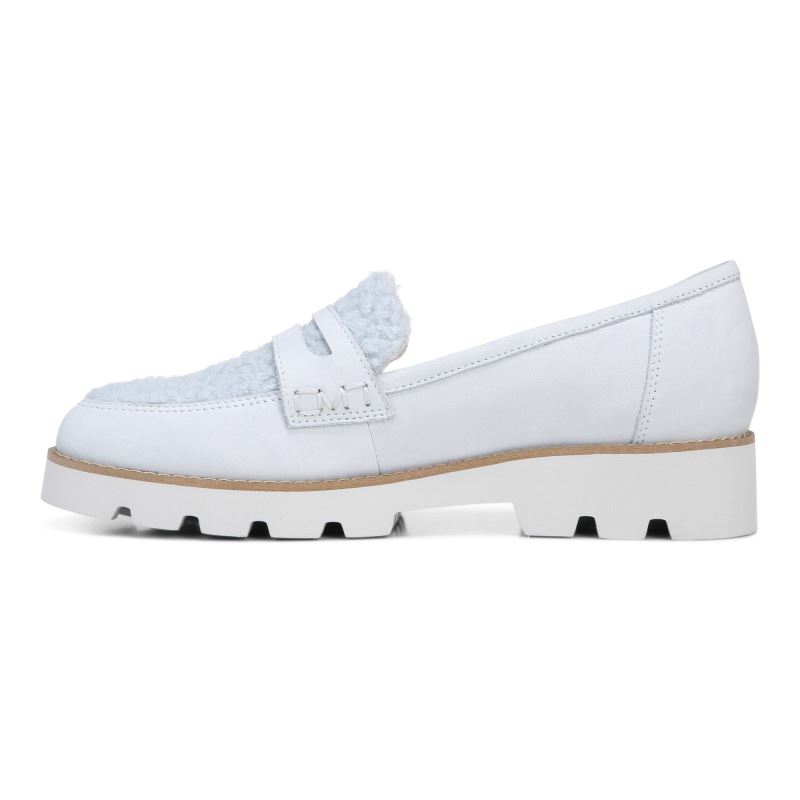 Vionic Women's Cheryl Loafer - Arctic Ice Shearling