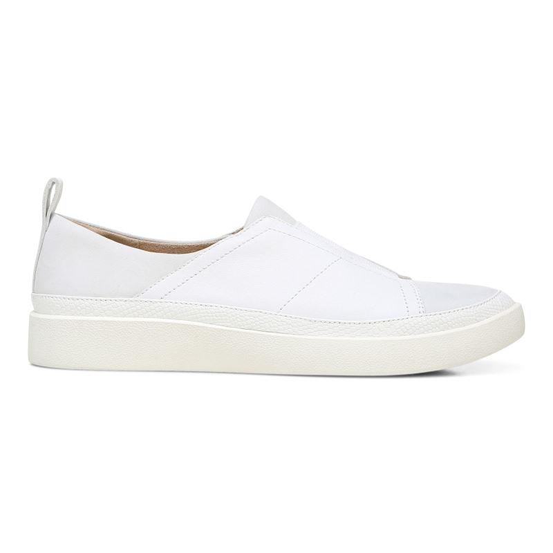 Vionic Women's Zinah Slip on Sneaker - White