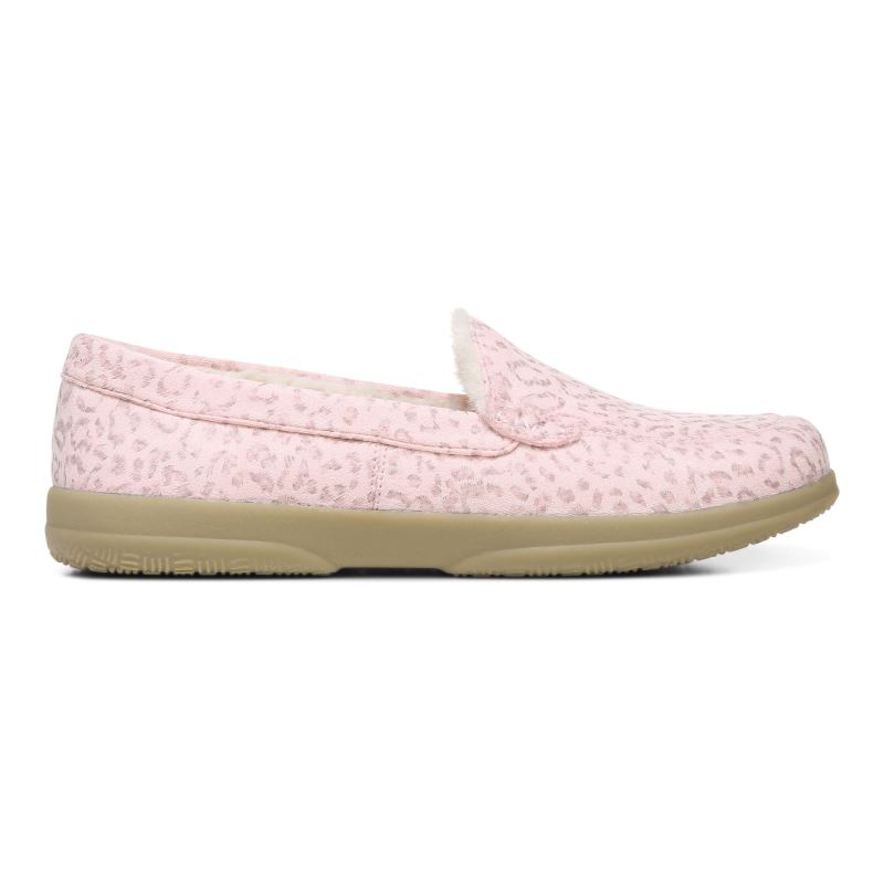 Vionic Women's Lynez Slipper - Pink Leopard