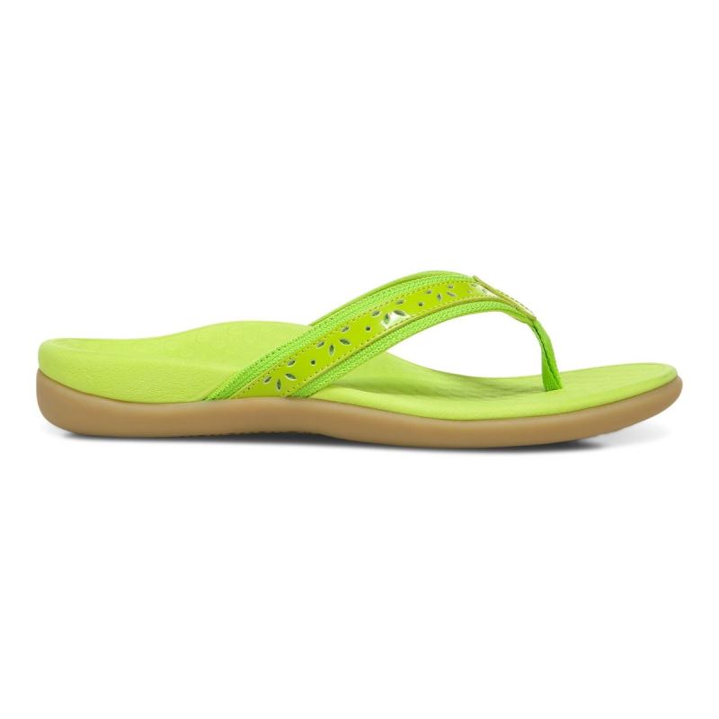Vionic Women's Casandra Toe Post Sandal - Lime