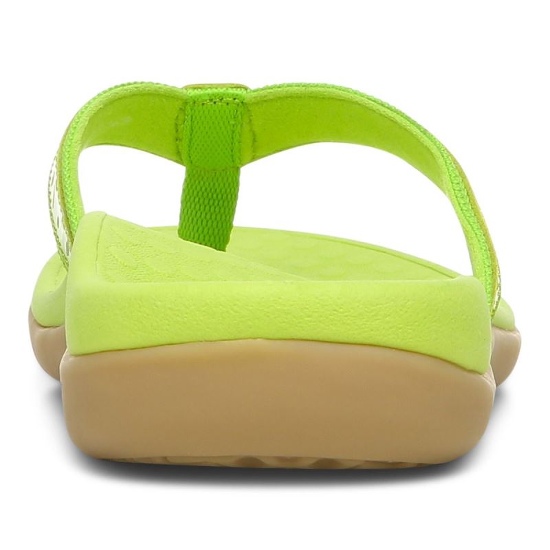 Vionic Women's Casandra Toe Post Sandal - Lime