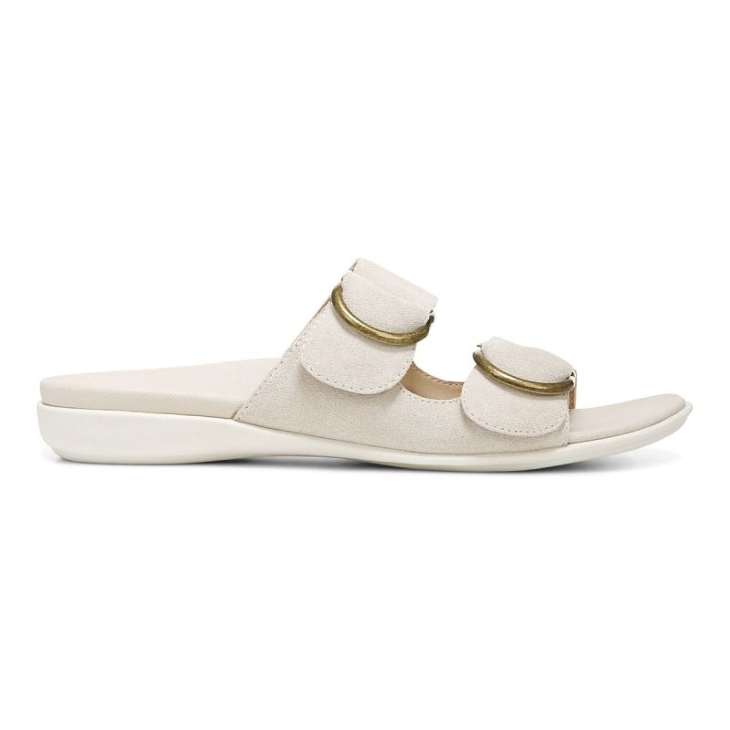 Vionic Women's Corlee Slide Sandal - Cream