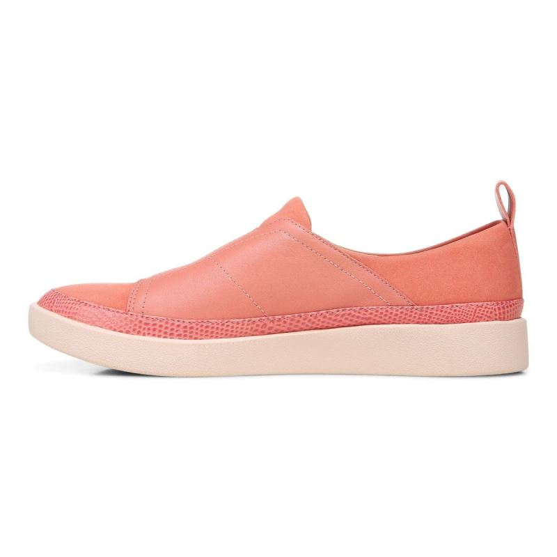 Vionic Women's Zinah Slip on Sneaker - Terra Cotta