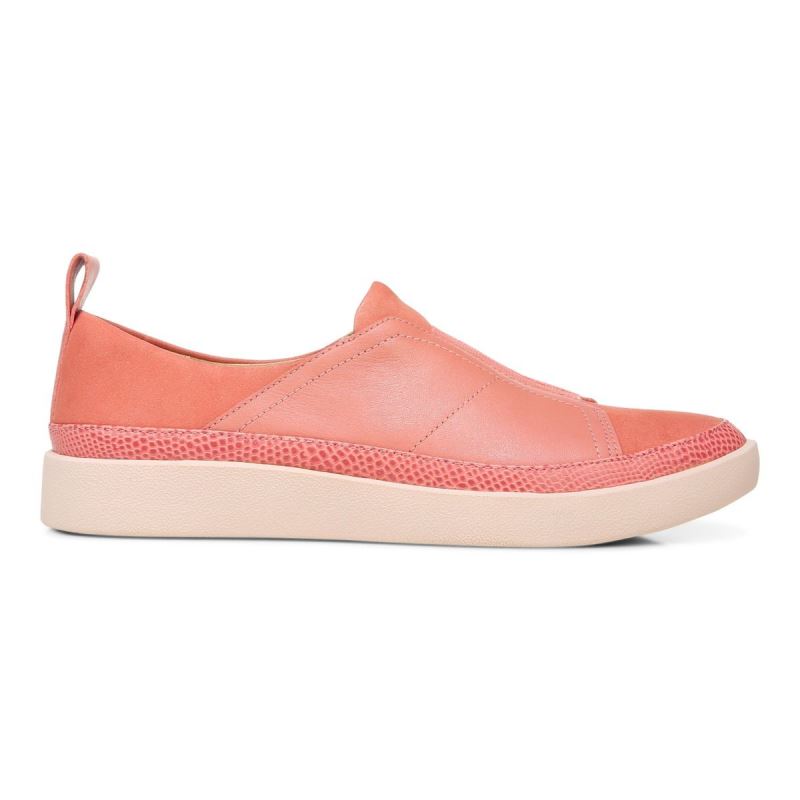 Vionic Women's Zinah Slip on Sneaker - Terra Cotta