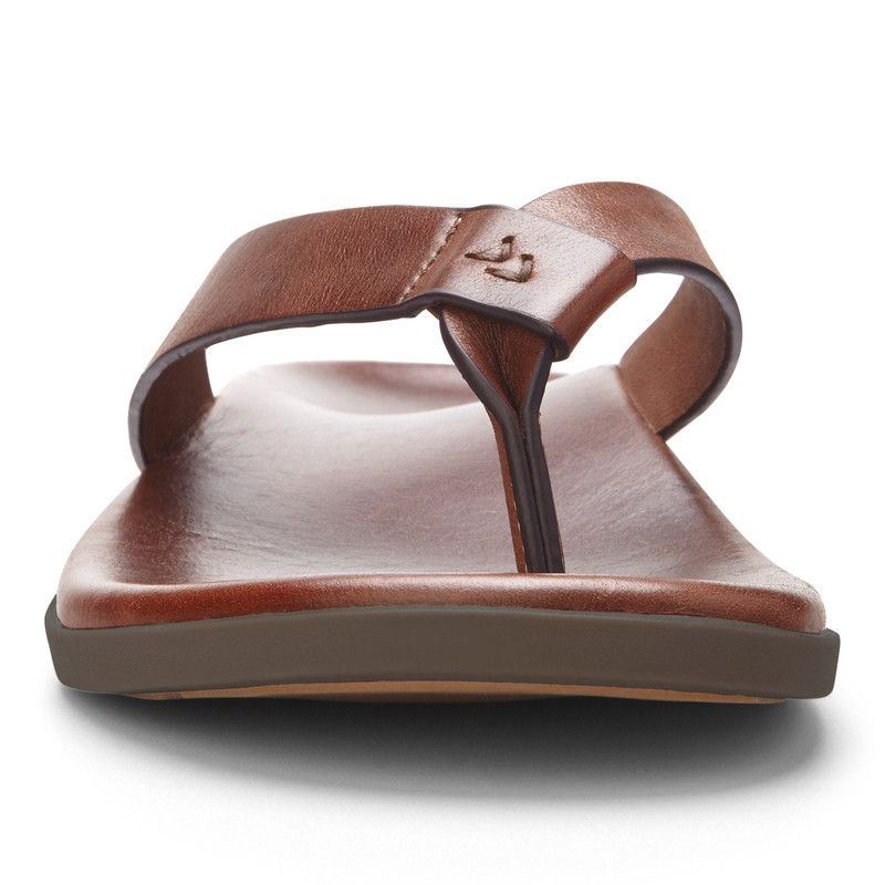 Vionic Men's Elijah Toe Post Sandal - Brown