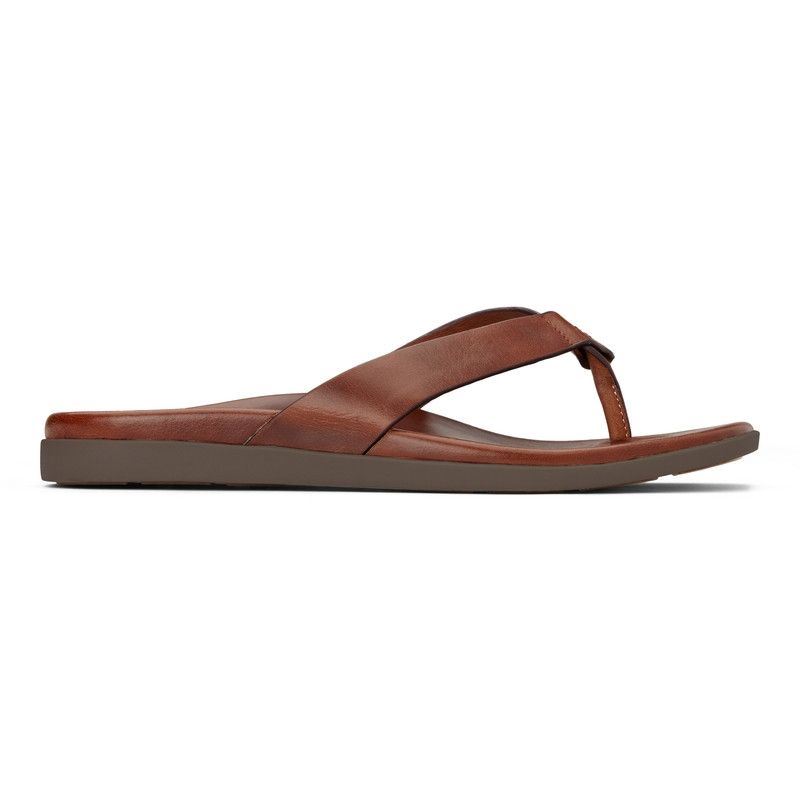 Vionic Men's Elijah Toe Post Sandal - Brown