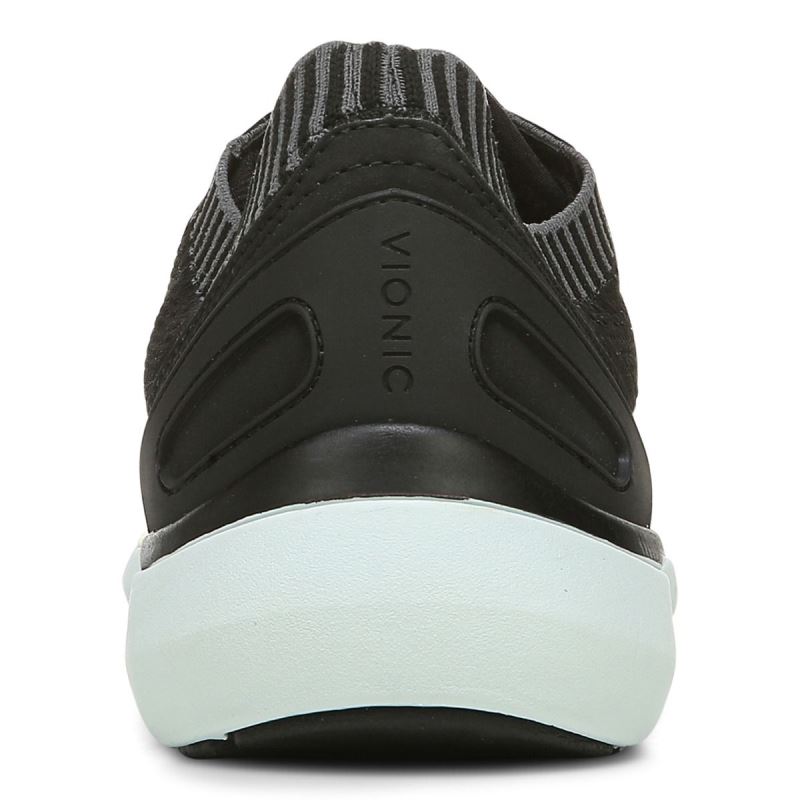 Vionic Women's Embolden Sneaker - Black Pale Lime
