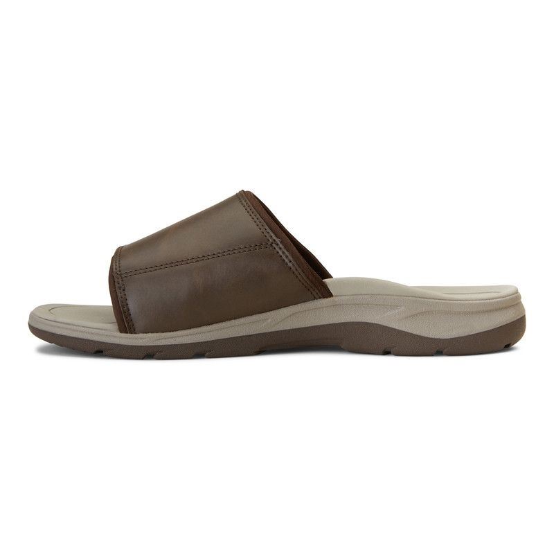 Vionic Men's Stanley Slip On Sandal - Brown