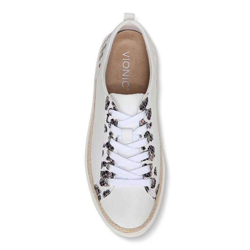 Vionic Women's Winny Sneaker - White Leopard