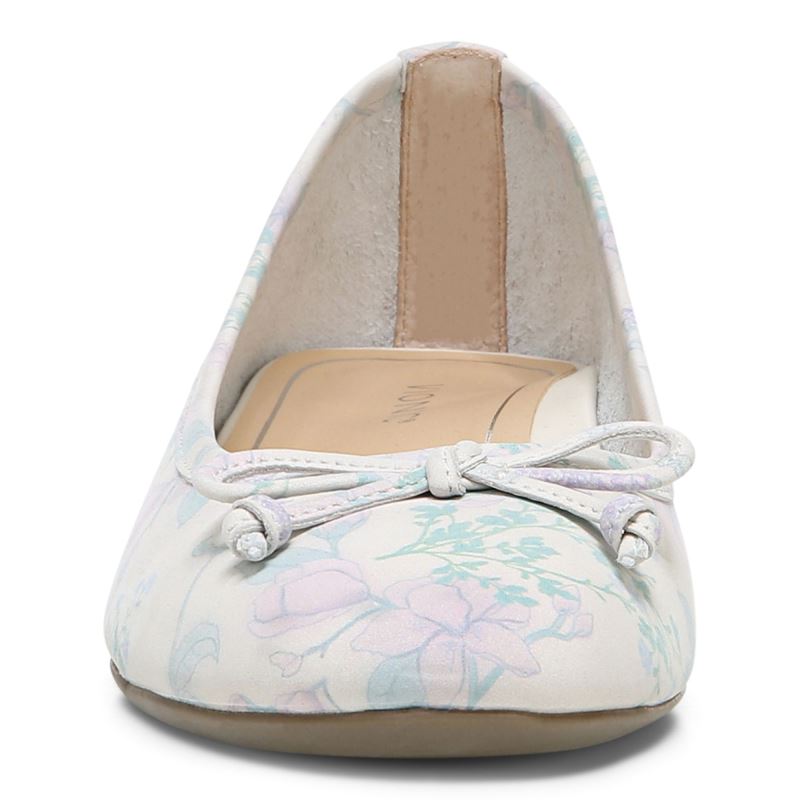 Vionic Women's Callisto Flat - Cream Botanical