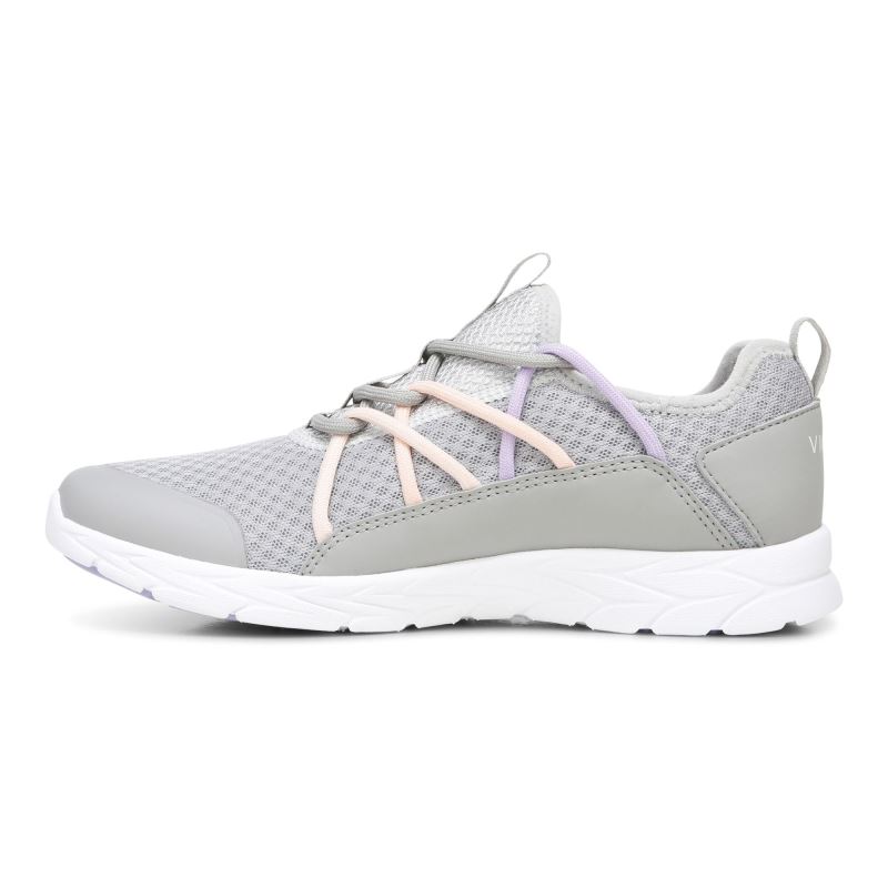 Vionic Women's Zeliya Lace Up Sneaker - Grey
