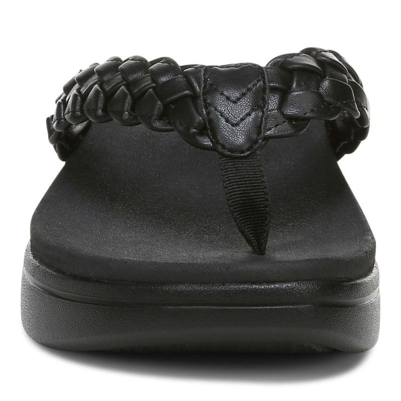 Vionic Women's Kenji Platform Sandal - Black